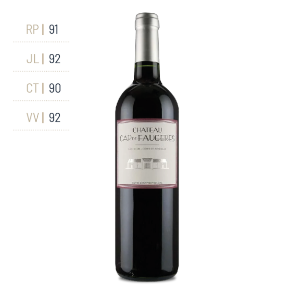 Chateau Cap de Faugères - Chateau Cap de Faugères - Aop Castillon Cote De Bordeaux - Rouge - 2018 - 0,75